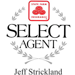 Jeff Strickland, State Farm Agent Logo